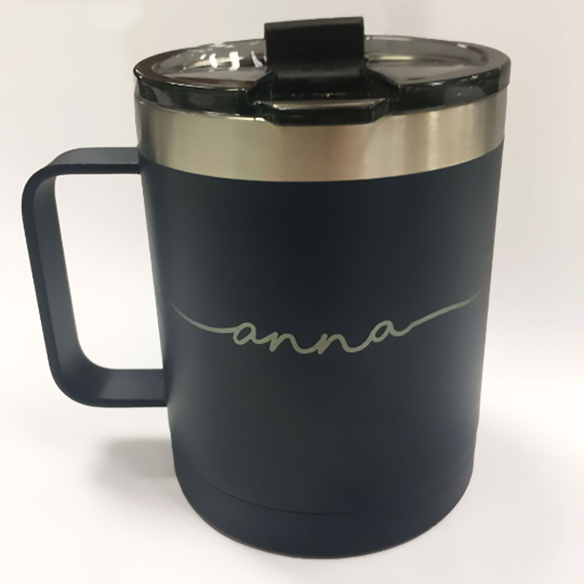RTIC 20 Oz Travel Cup Coffee Mug Laser Engraved Monogram Coffee