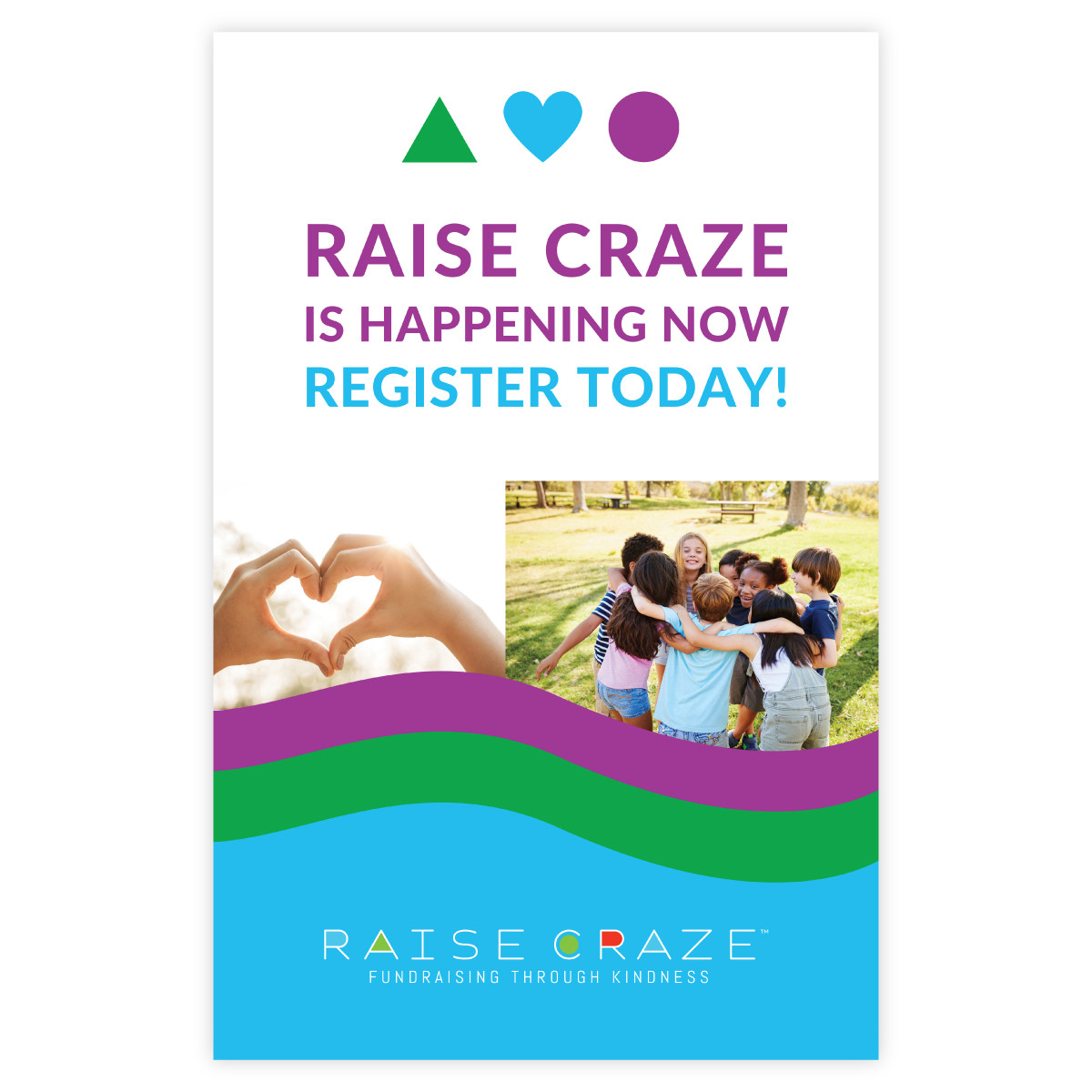 Raise Craze Poster - Register Today