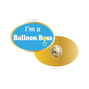 Custom Lapel Pin - Balloons