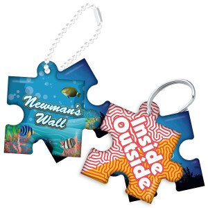 Custom  Waterproof Puzzle Tag