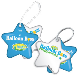 Custom Star Balloon Tag
